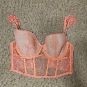 Victoria Secret Coral Bustier